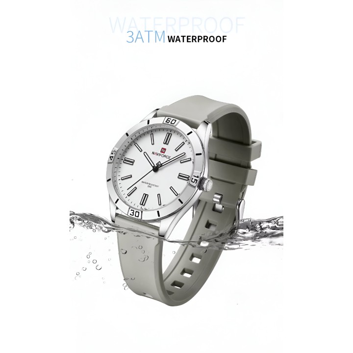 Reloj Naviforce Sport Nf5041 Mujer Goma + Estuche