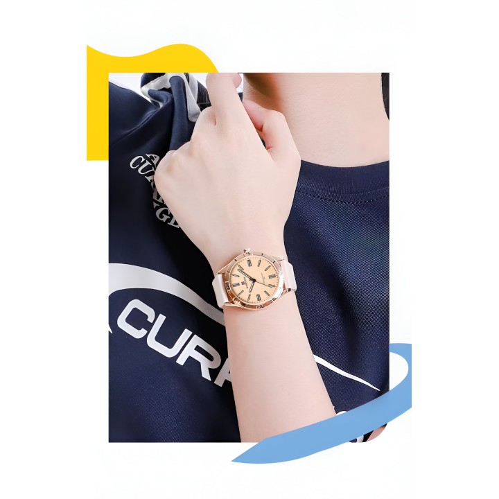 Reloj Naviforce Sport Nf5041 Mujer Goma + Estuche
