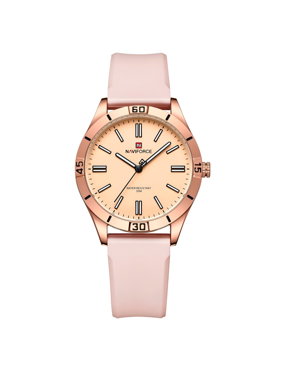 Reloj Naviforce Sport Nf5041 Mujer Goma + Estuche