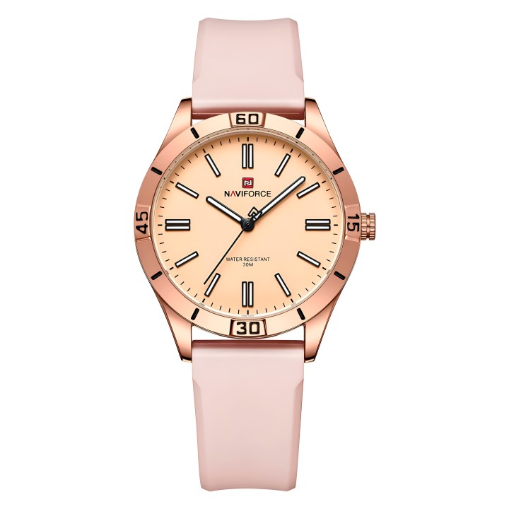 Reloj Naviforce Sport Nf5041 Mujer Goma + Estuche