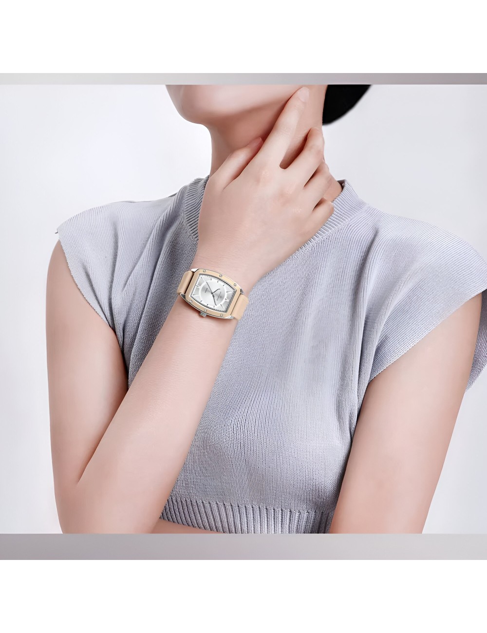 Reloj Naviforce Sport Nf5049 Mujer Goma + Estuche