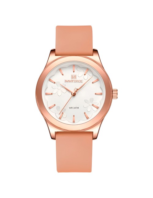 Reloj Naviforce Sport Nf5051 Mujer Goma + Estuche