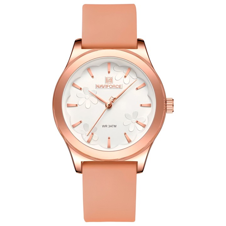 Reloj Naviforce Sport Nf5051 Mujer Goma + Estuche