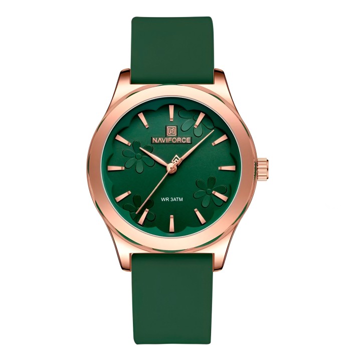 Reloj Naviforce Sport Nf5051 Mujer Goma + Estuche