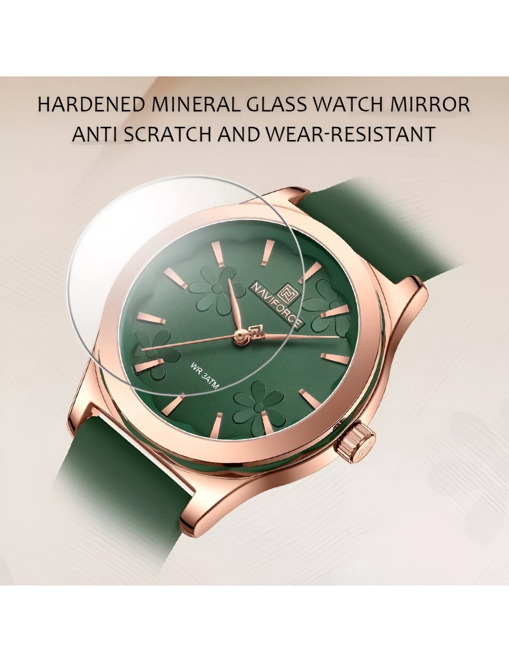 Reloj Naviforce Sport Nf5051 Mujer Goma + Estuche