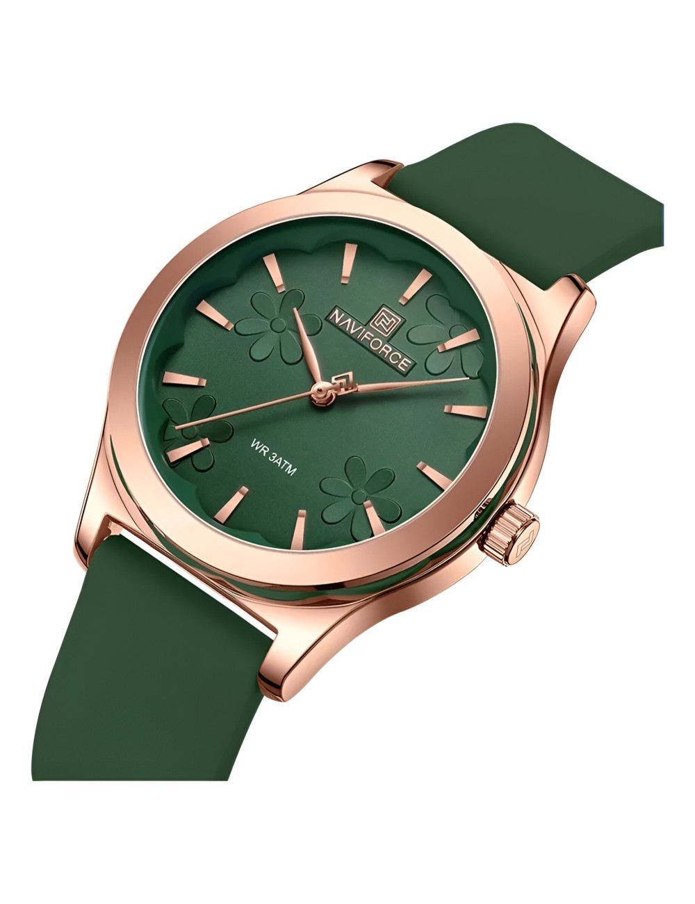 Reloj Naviforce Sport Nf5051 Mujer Goma + Estuche