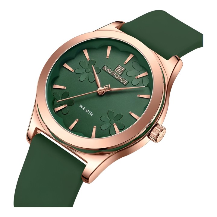 Reloj Naviforce Sport Nf5051 Mujer Goma + Estuche