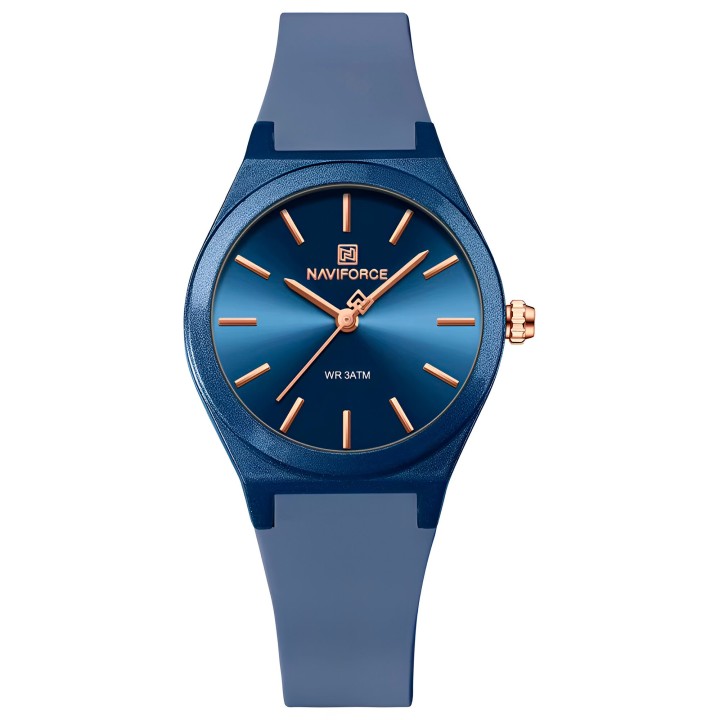 Reloj Naviforce Sport Nf5056 Mujer Goma + Estuche