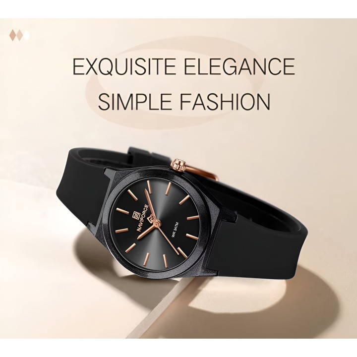 Reloj Naviforce Sport Nf5056 Mujer Goma + Estuche
