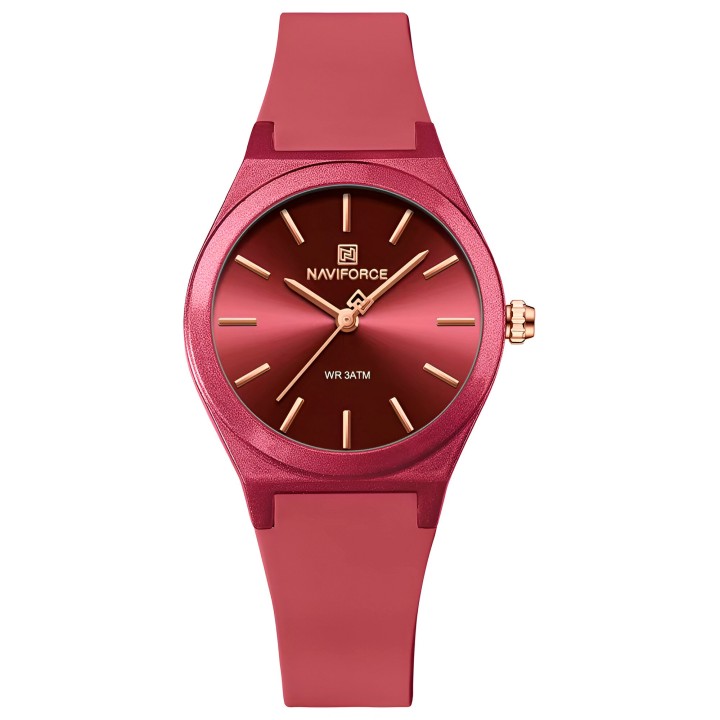 Reloj Naviforce Sport Nf5056 Mujer Goma + Estuche
