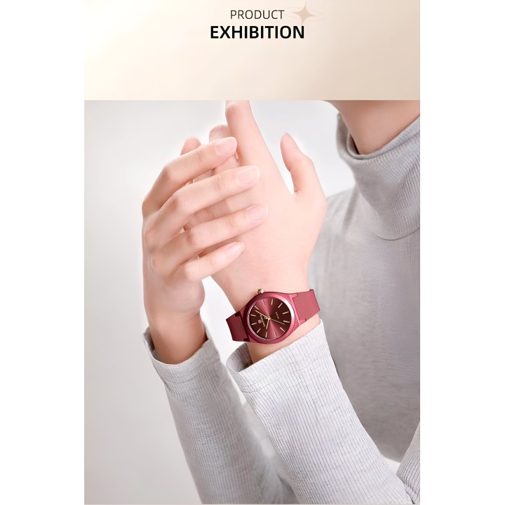 Reloj Naviforce Sport Nf5056 Mujer Goma + Estuche