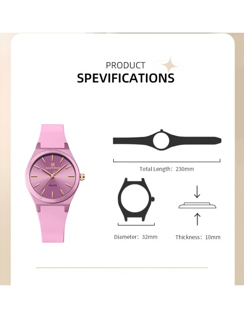 Reloj Naviforce Sport Nf5056 Mujer Goma + Estuche