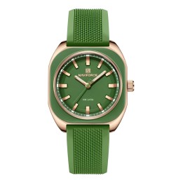 Reloj Naviforce Sport Nf5061 Mujer Goma + Estuche