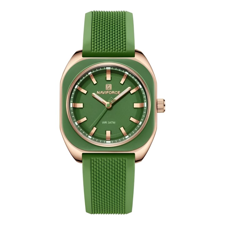 Reloj Naviforce Sport Nf5061 Mujer Goma + Estuche