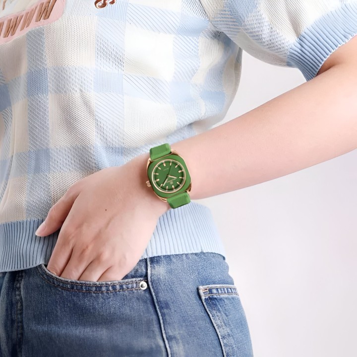 Reloj Naviforce Sport Nf5061 Mujer Goma + Estuche