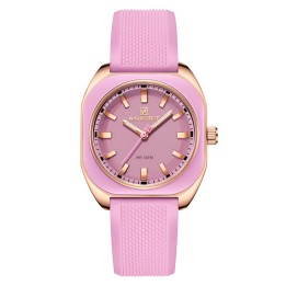 Reloj Naviforce Sport Nf5061 Mujer Goma + Estuche