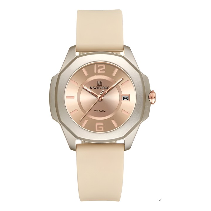 Reloj Naviforce Sport Nf7107 Mujer Goma + Estuche