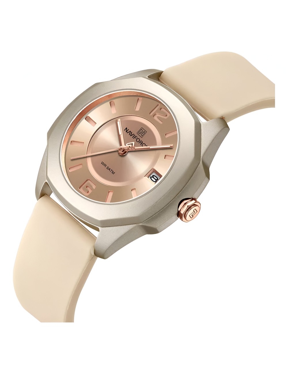 Reloj Naviforce Sport Nf7107 Mujer Goma + Estuche