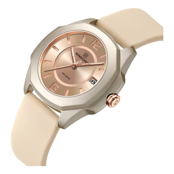 Reloj Naviforce Sport Nf7107 Mujer Goma + Estuche