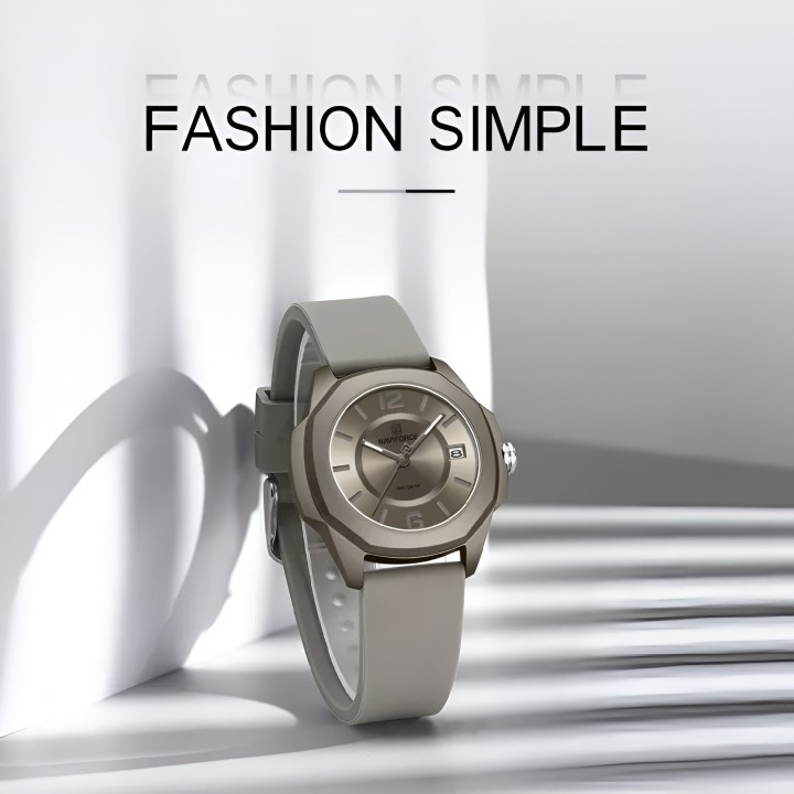Reloj Naviforce Sport Nf7107 Mujer Goma + Estuche