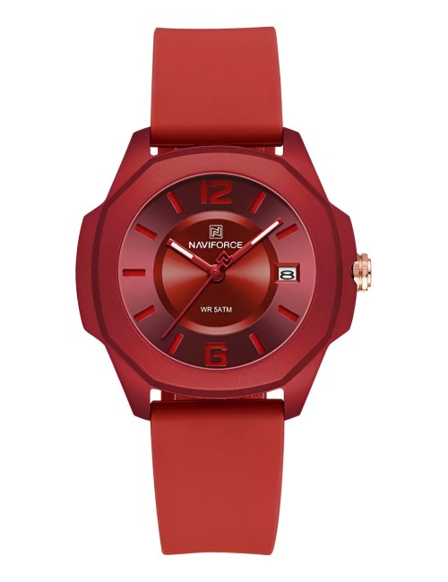 Reloj Naviforce Sport Nf7107 Mujer Goma + Estuche