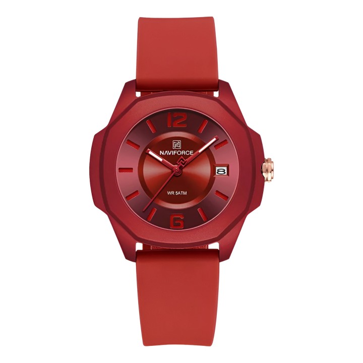 Reloj Naviforce Sport Nf7107 Mujer Goma + Estuche