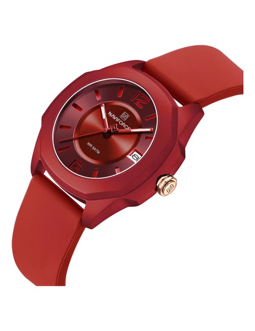 Reloj Naviforce Sport Nf7107 Mujer Goma + Estuche