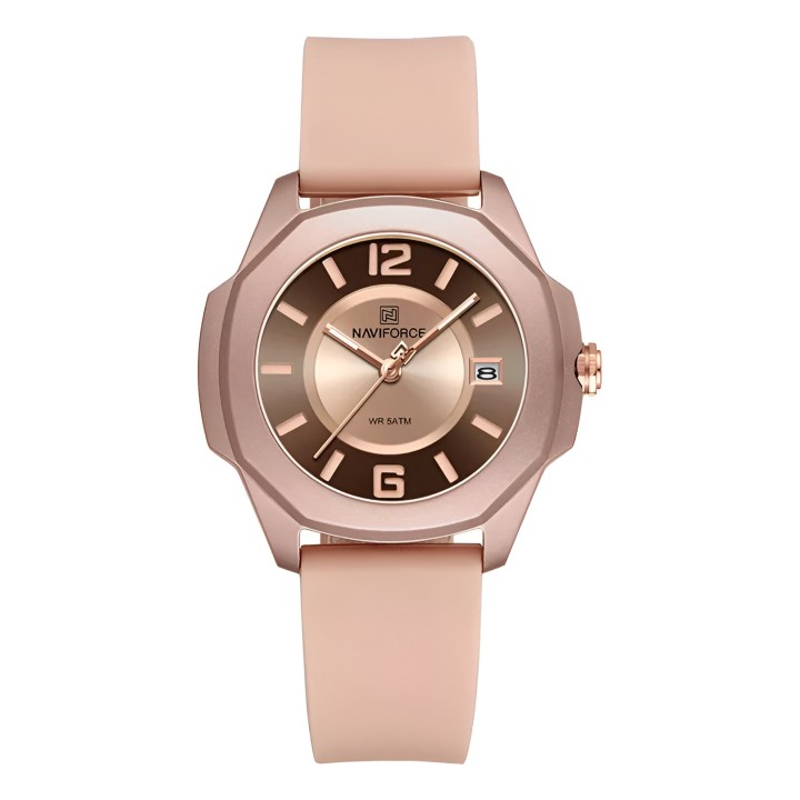 Reloj Naviforce Sport Nf7107 Mujer Goma + Estuche