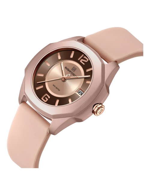 Reloj Naviforce Sport Nf7107 Mujer Goma + Estuche