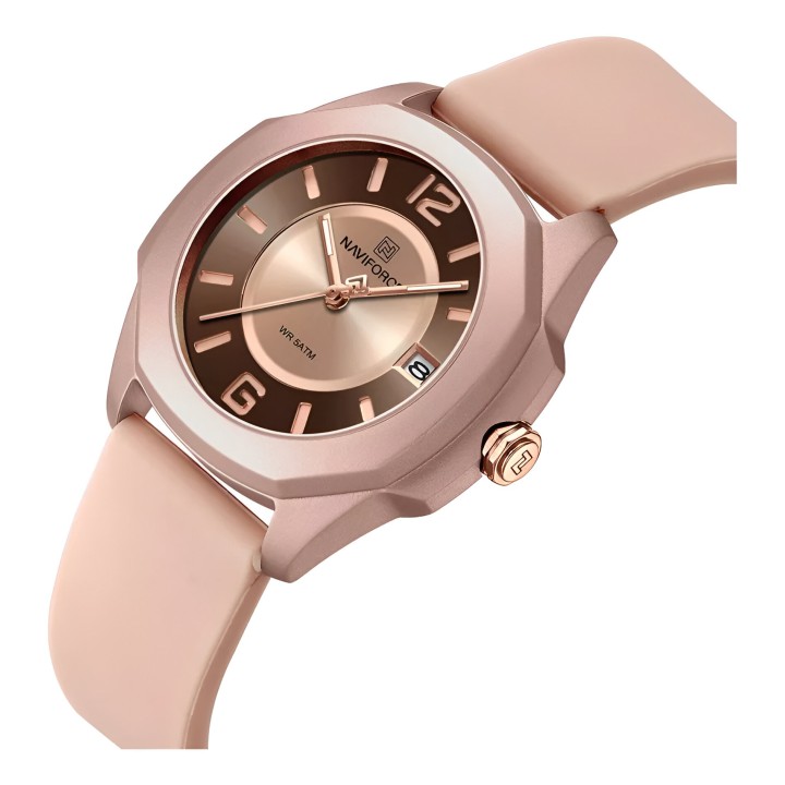 Reloj Naviforce Sport Nf7107 Mujer Goma + Estuche
