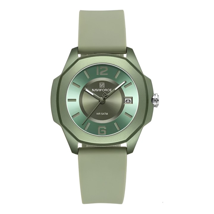 Reloj Naviforce Sport Nf7107 Mujer Goma + Estuche