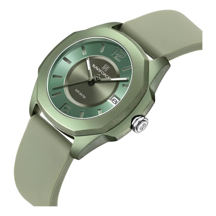 Reloj Naviforce Sport Nf7107 Mujer Goma + Estuche
