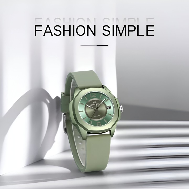 Reloj Naviforce Sport Nf7107 Mujer Goma + Estuche