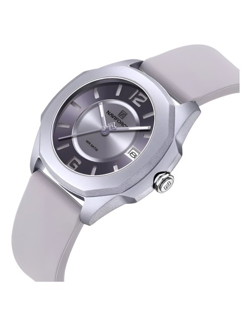 Reloj Naviforce Sport Nf7107 Mujer Goma + Estuche