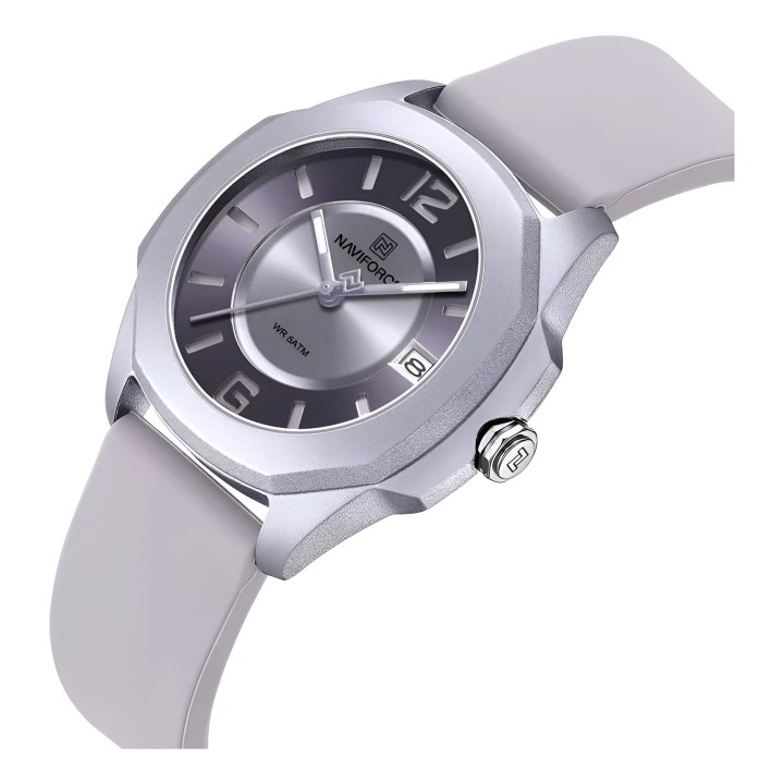 Reloj Naviforce Sport Nf7107 Mujer Goma + Estuche