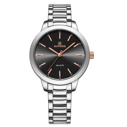 Reloj Naviforce Casual Nf5025 Mujer Acero + Estuche