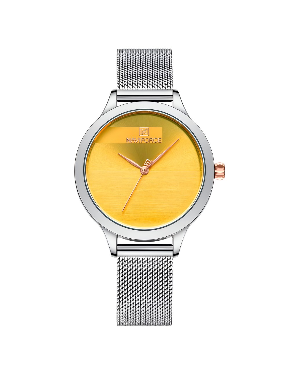 Reloj Naviforce Casual Nf5027 Mujer Acero + Estuche