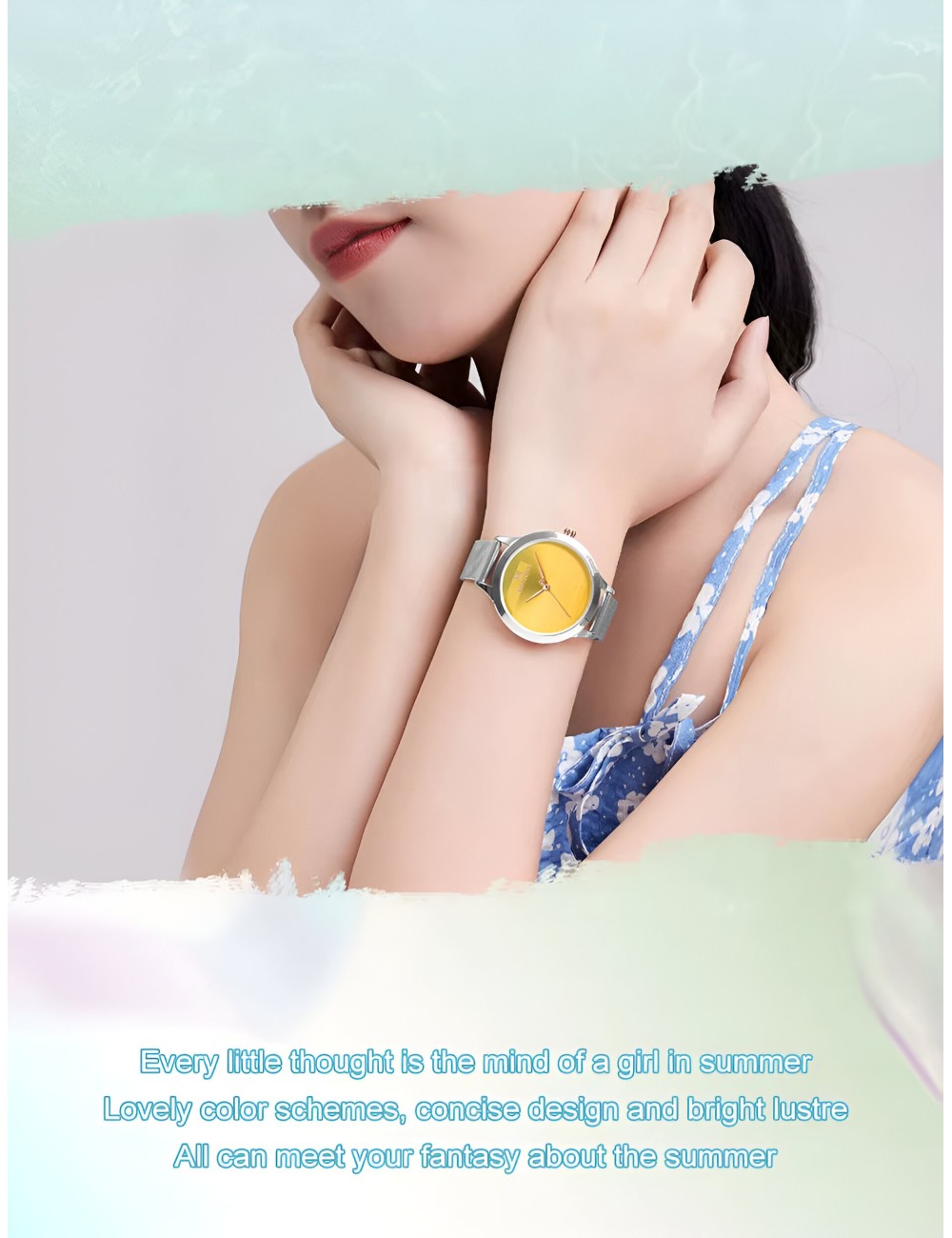 Reloj Naviforce Casual Nf5027 Mujer Acero + Estuche