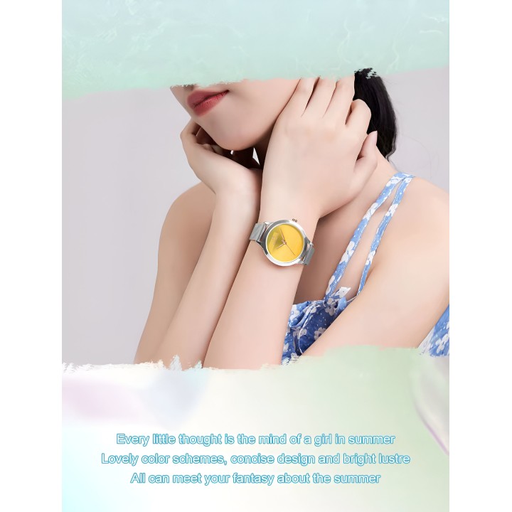 Reloj Naviforce Casual Nf5027 Mujer Acero + Estuche