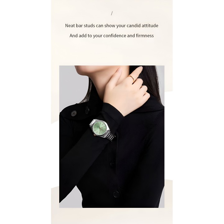 Reloj Naviforce Casual Nf5029 Mujer Acero + Estuche
