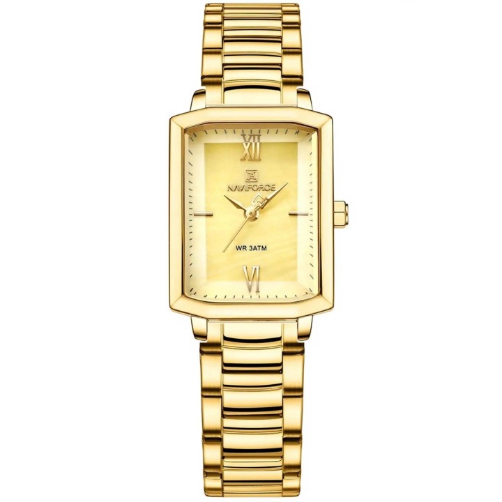 Reloj Naviforce Casual Nf5039s Mujer Acero + Estuche