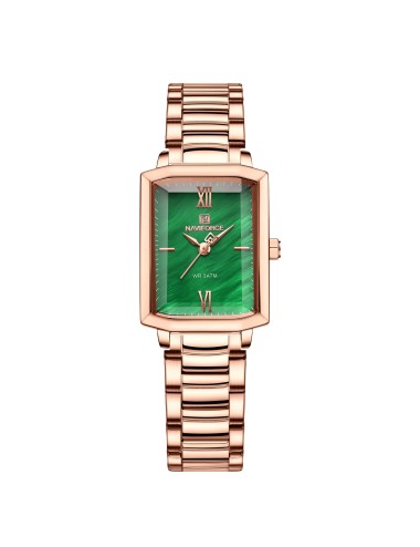 Reloj Naviforce Casual Nf5039s Mujer Acero + Estuche