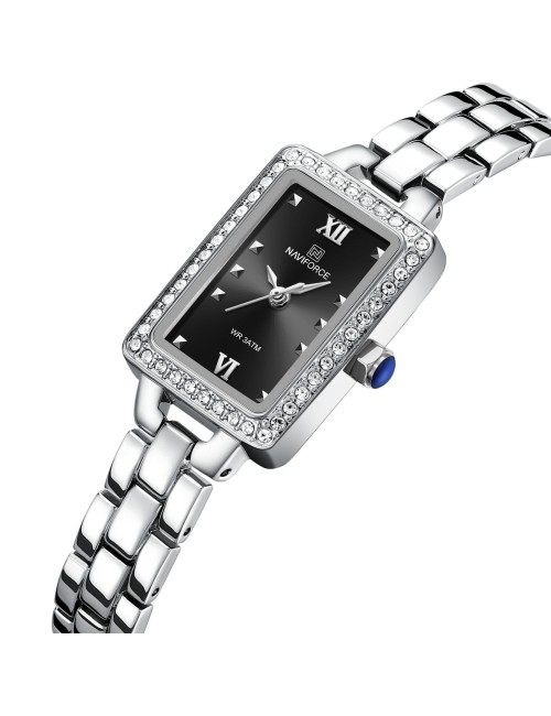 Reloj Naviforce Casual Nf5043 Mujer Acero + Estuche
