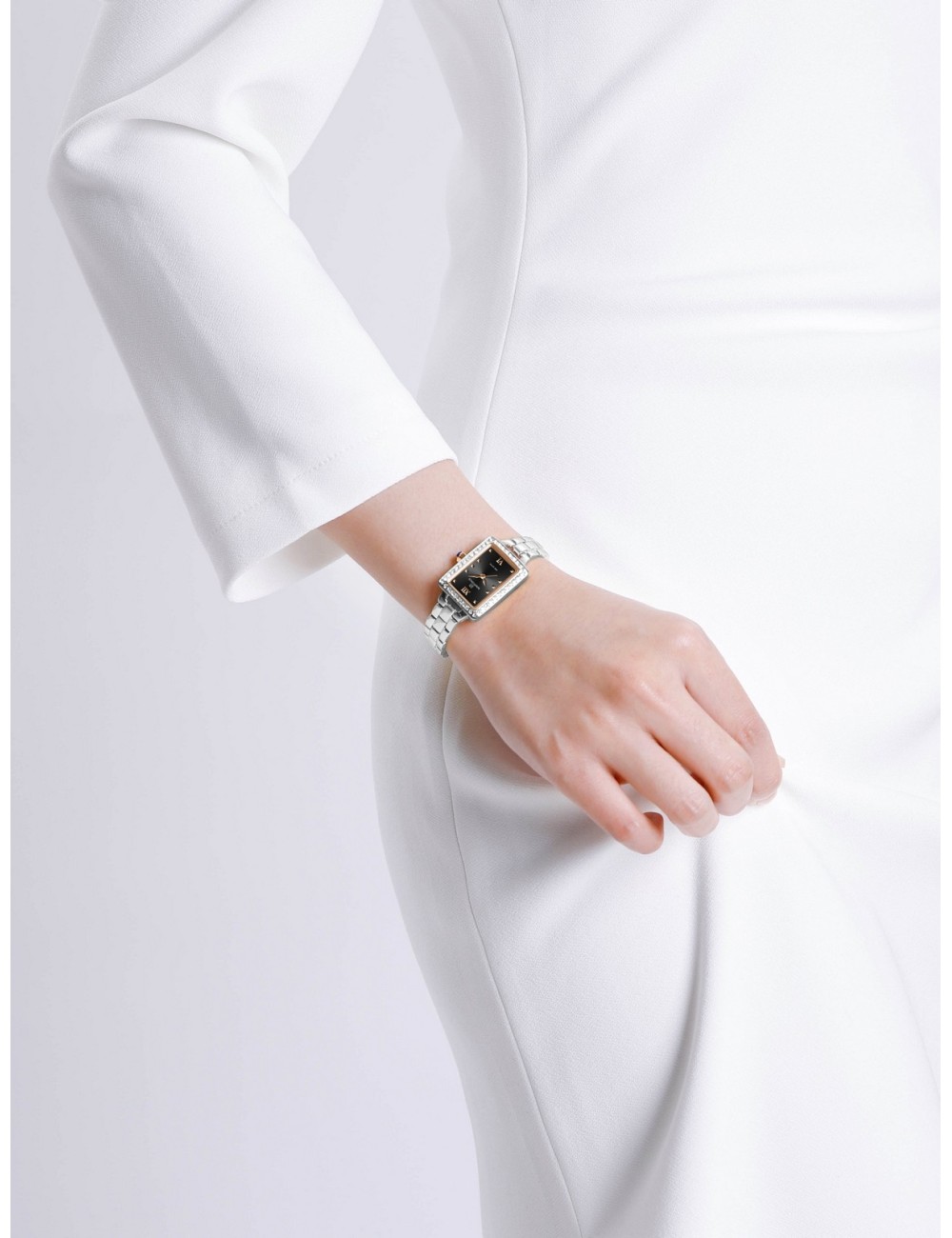 Reloj Naviforce Casual Nf5043 Mujer Acero + Estuche