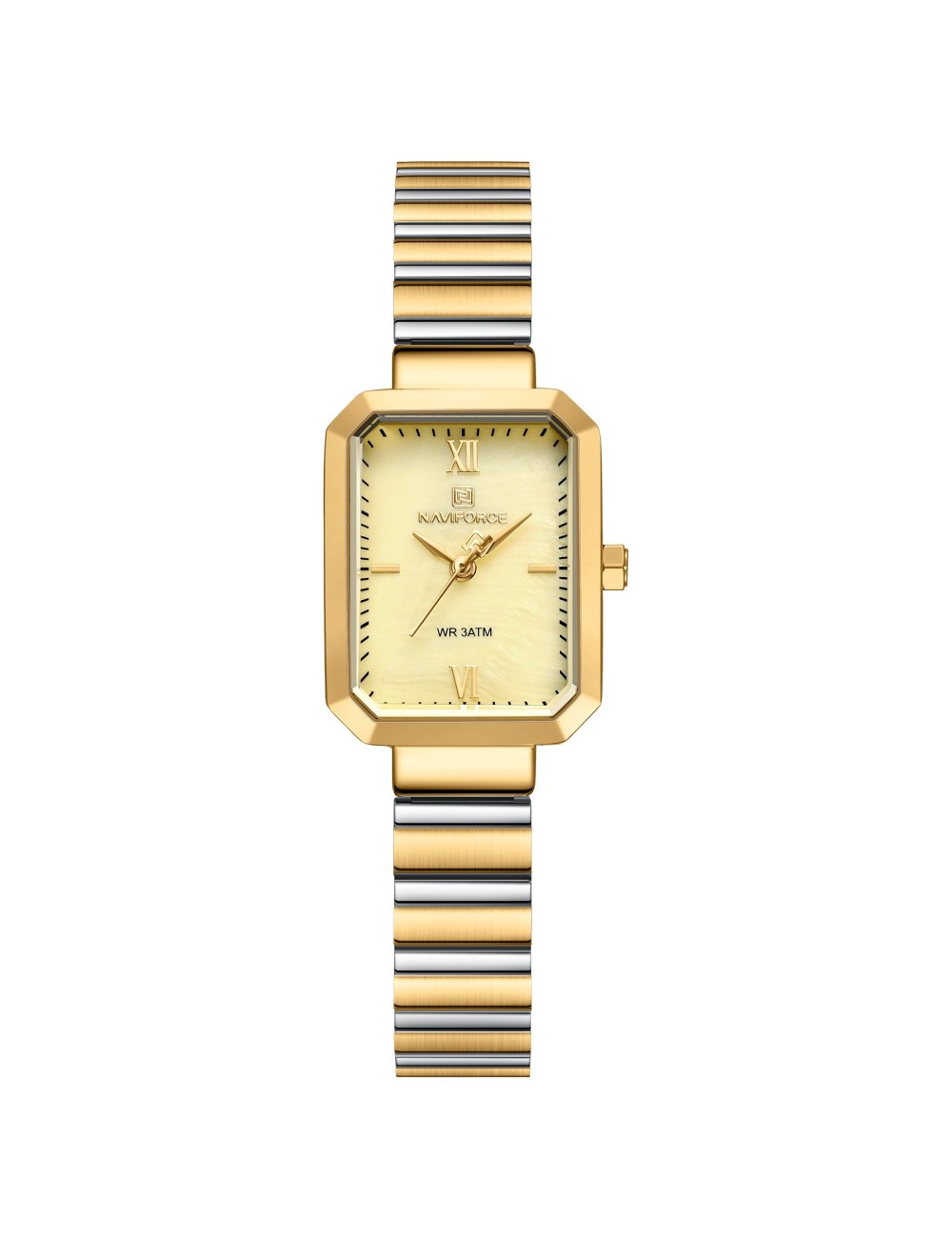 Reloj Naviforce Casual Nf5050 Mujer Acero + Estuche