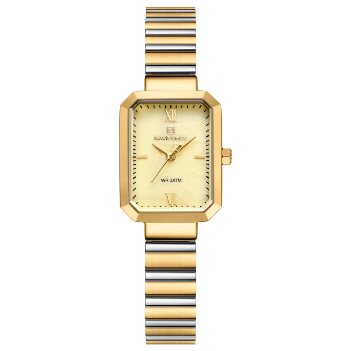 Reloj Naviforce Casual Nf5050 Mujer Acero + Estuche