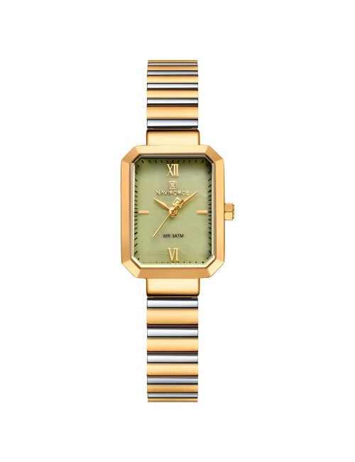 Reloj Naviforce Casual Nf5050 Mujer Acero + Estuche