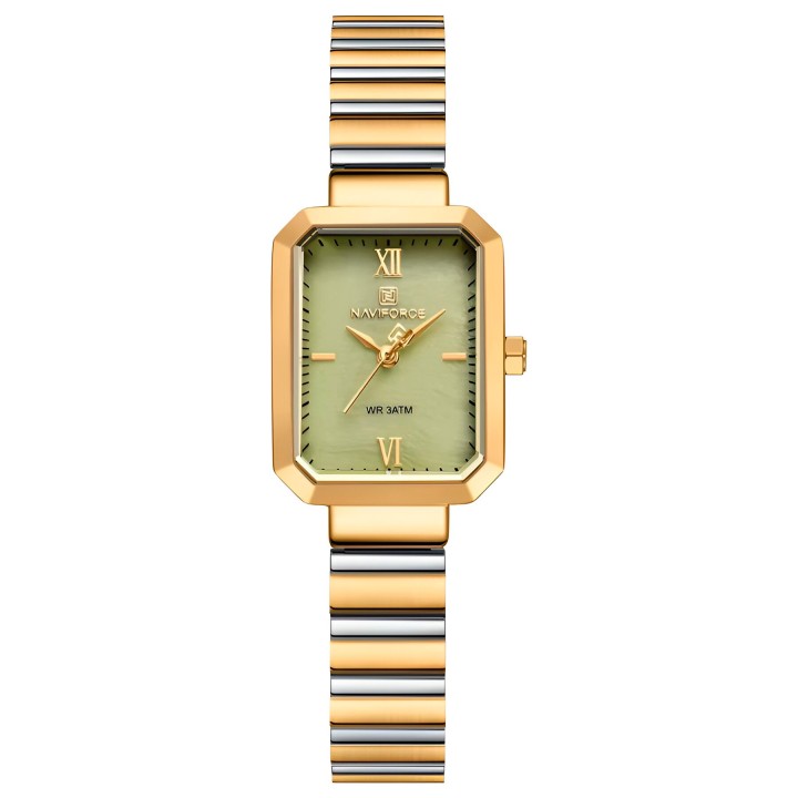 Reloj Naviforce Casual Nf5050 Mujer Acero + Estuche