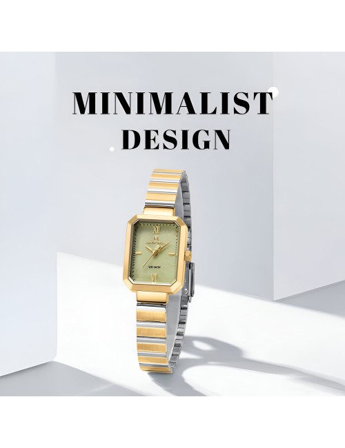 Reloj Naviforce Casual Nf5050 Mujer Acero + Estuche