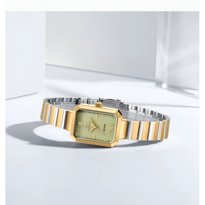 Reloj Naviforce Casual Nf5050 Mujer Acero + Estuche